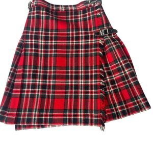 GLENCONNER Morrison Vintage Merino Wool Girls Kilt